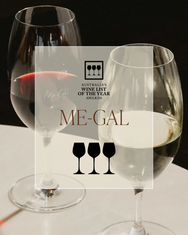 Three Glasses, and Australia's Best Wine List under 100 wines.

Named at the 2026 Australia's Wine List of the Year Awards, a reflection of every bottle chosen with the harbour, and the table, in mind.