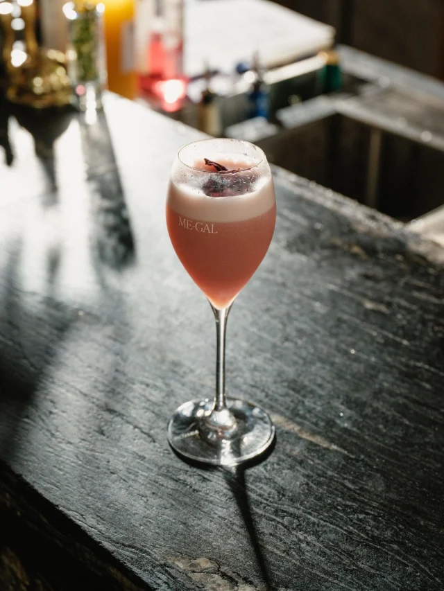 An invitation to linger.

Come for the food, stay for the drinks.